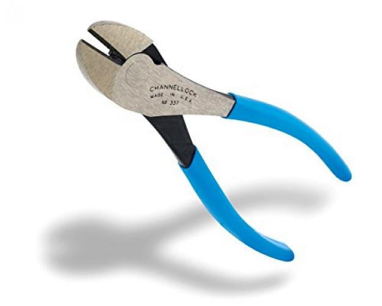 Channellock Diagonal Cutting Plier 337 - Precision Sidecutters, Wirecutters - 7 in