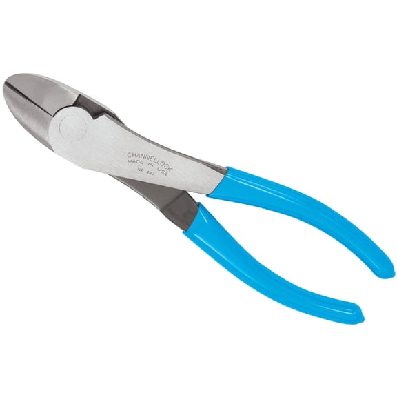 Channellock 447 Curved Jaw Diagonal Cutting Plier — Residential Use, Standard Application