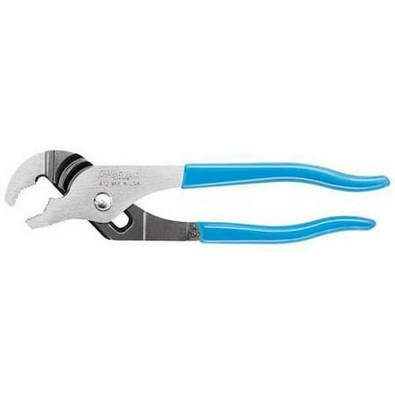 Channellock Tongue & Groove Plier V-Jaw Serrated - 6 1/2 In Blue