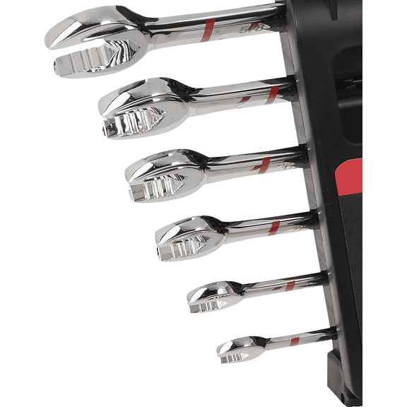 Channellock 6-Piece Combination Wrench Set - Pack of 2 Heavy-Duty Construction, Professional Use