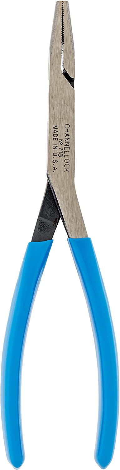 早割 旅行 Channellock 718 Jaw Duckbill | Pliers Nose Flat 8-Inch HandToolCutters