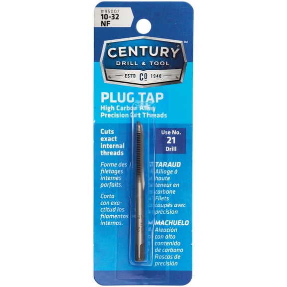 Channellock 8031 Hand-Threading Tap - #10x32 NF Screw Tap