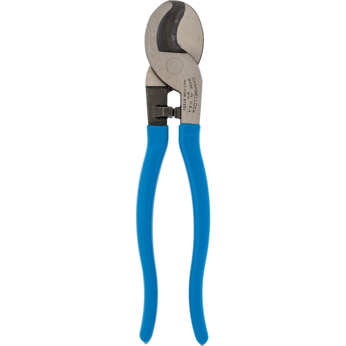 Channellock Cable Cutter 911 - Cuts Coaxial, Aluminum, Copper - 9.5 In — Heavy-Duty Construction, Professional Use