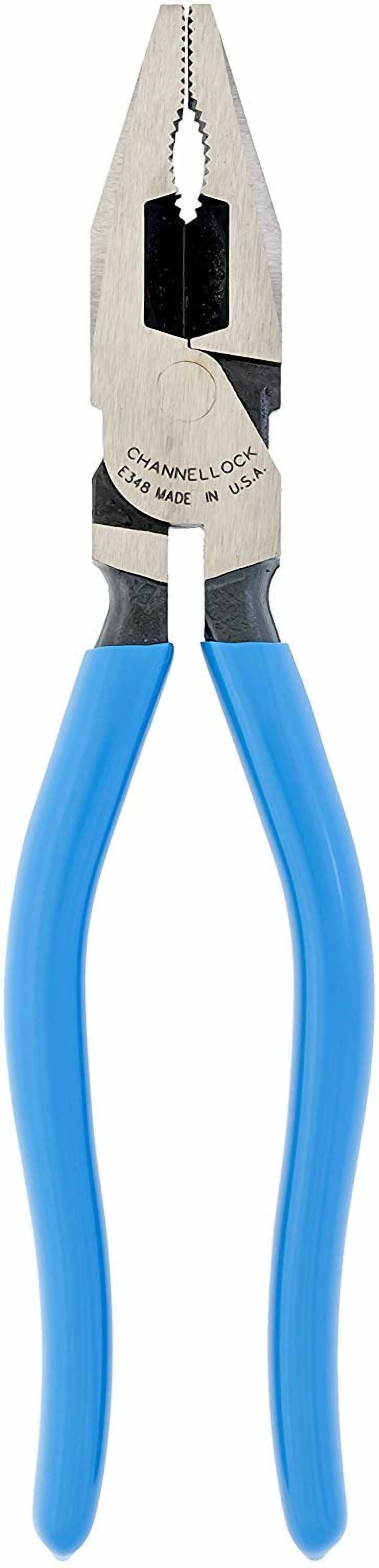 Channellock E348 E Series 8-Inch Combination Plier with XLT Joint