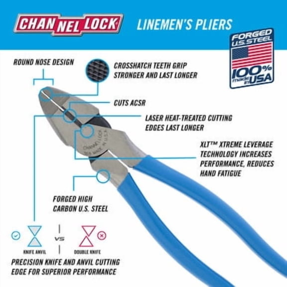 Channellock Linemen's Plier