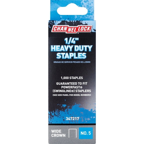 Channellock No. 5 Heavy-Duty Wide Crown Staple - Single Pack