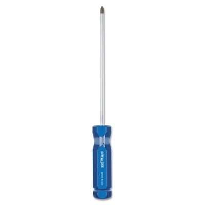 Professional Phillips Screwdriver, #1 Tip Size, 9 7/10 In Long, Blue