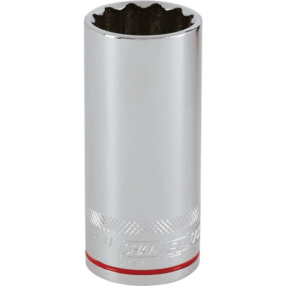 Channellock Products 1/2 Drive 1" 12-Point Deep Standard Socket