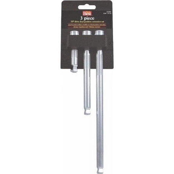Channellock Products 3/8" Drive Wobble Extension Set 3-Piece