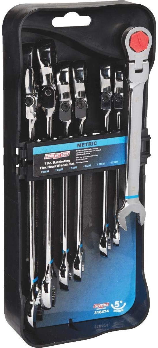 Channellock Products Metric 12-Point Flex Head Ratcheting