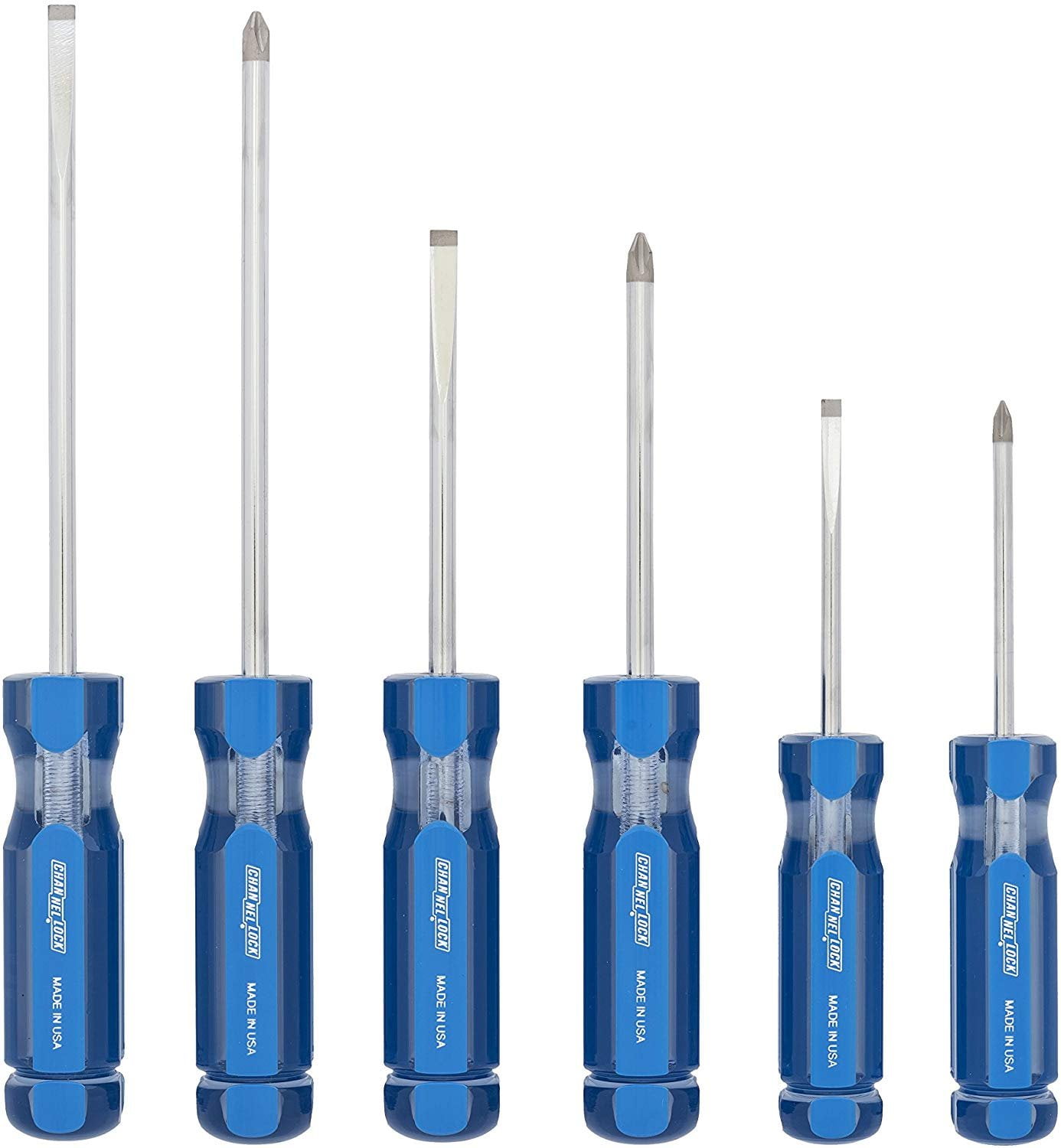 Channellock Precision Driver Slotted SD-6A Screwdriver Set with