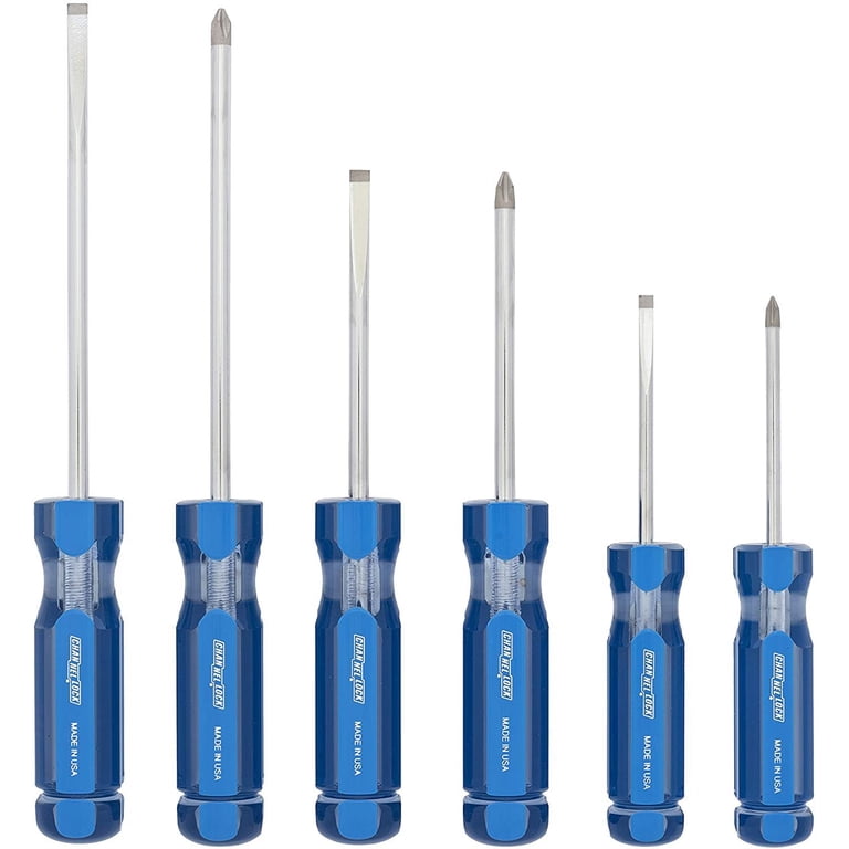 Channellock Precision Driver Slotted SD-6A Screwdriver Set with