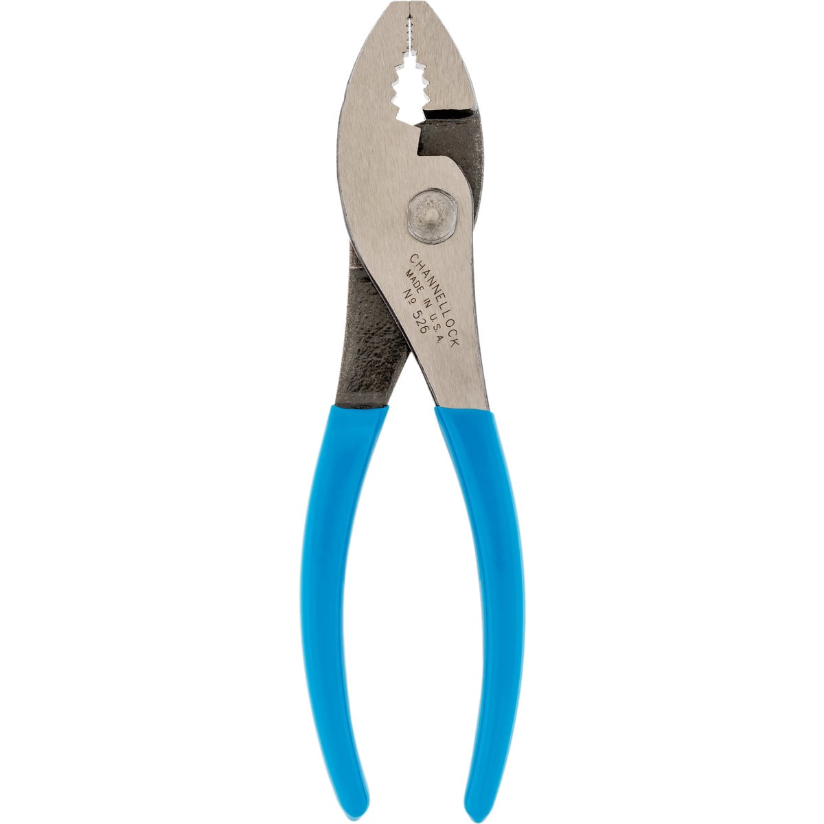 Channellock Slip-Joint Pliers 526 - High Carbon Drop Forged Steel, Gripping & Cutting - 6-Pack