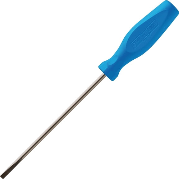 Channellock Slotted Screwdriver S366A - Knurled Steel Grip for More Torque - 3/16 x 6 In