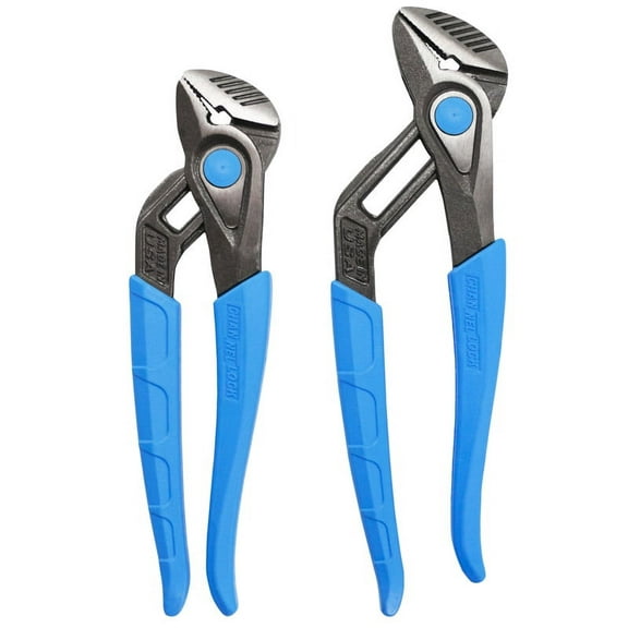 Channellock SpeedGrip 2 pc. Carbon Steel Tongue and Groove Pliers Set Blue