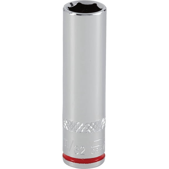 Channellock Triple Square Drive Socket One Size - Chrome Vanadium Steel - 0.25 In.