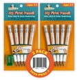 thumbnail image 1 of Channie's My First Pencil, Easy-to-Hold Write Size Jumbo Barrel Pre-sharpened Wooden 2B Small Pencils with Sharpener, White, 10 Count, 2 Pack, 1 of 9