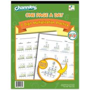 Channie’s One Page A Day Double-Digit Multiplication Practice Activity Book, Learning Books for Kids