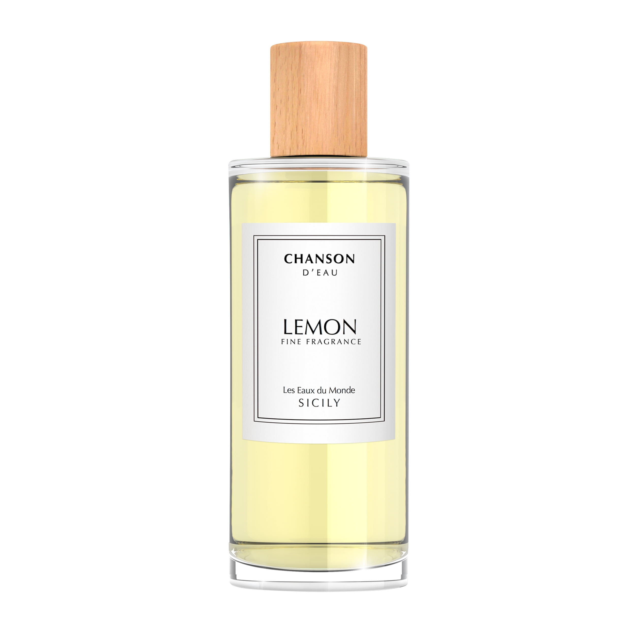 Chanson d’Eau, Les Eaux du Monde, Refreshing & Invigorating Citrus Fragrance, Eau de Toilette for Women, Lemon, 100ml