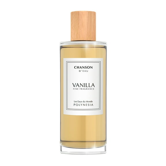 Chanson d’Eau, Les Eaux du Monde, Warm & Comforting Gourmand Fragrance, Eau de Toilette for Women, Vanilla, 100ml