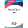 thumbnail image 1 of Chansons D'Hier Et D'Aaujourd'hui (1891) (Paperback), 1 of 1
