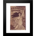 thumbnail image 1 of Chansons Rouges 20x24 Framed Art Print by Theophile Steinlen, 1 of 2