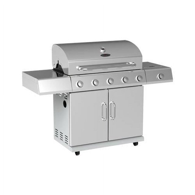 Chant Kitchen Equipment BG2615B 5Burner Gas Grill + Side Burner