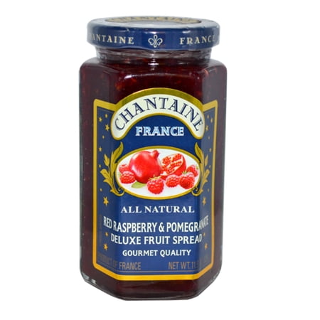 Chantaine Deluxe Fruit Spread Red Raspberry Pomegranate 11 5oz 325g