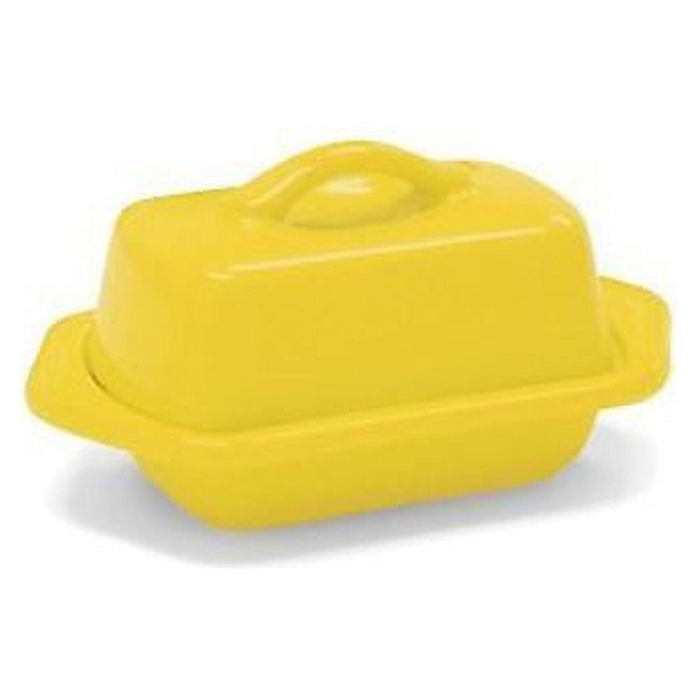 Chantal Ceramic Mini 1/2 Stick Butter Dish Canary Yellow