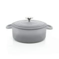 thumbnail image 1 of Chantal Enameled Cast Iron Cookware, 3 quart Dutch Oven, Fade Grey, 1 of 3