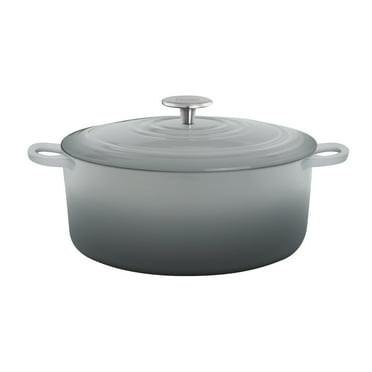 Kela Calido 2.5 L Round Cast Iron Casserole Dish - Enamel Coated, Black