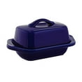 thumbnail image 1 of Chantal Mini Ceramic Butter Dish, Blue, 1 of 7