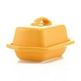 thumbnail image 1 of Chantal Mini Ceramic Butter Dish, Marigold, 1 of 1