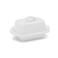 thumbnail image 1 of Chantal Mini Ceramic Butter Dish, White, 1 of 7