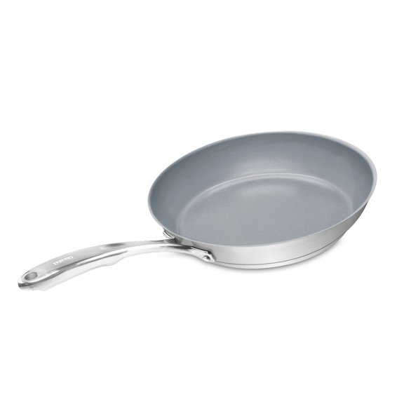 Chantal SLIN63-24C Induction 21 Steel Ceramic Coated Fry Pan, 10-Inch