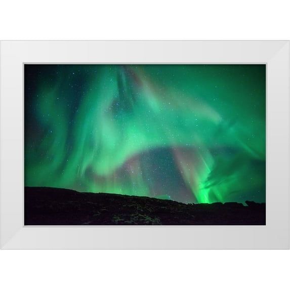 Chantaravisoot, Naphat 24x17 White Modern Wood Framed Museum Art Print Titled - Dancing