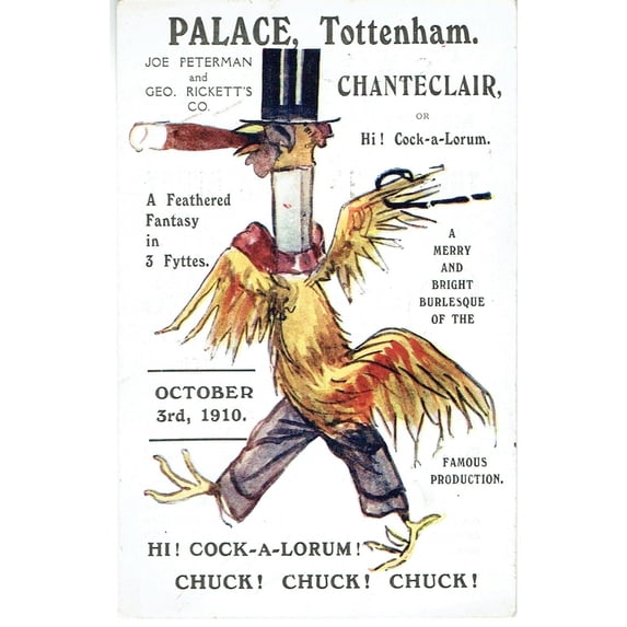 Chanteclair Or Hi Cock-A-Lorum By Joe Peterman. Print By ® The Michael Diamond Collection Mary Evans Picture Library