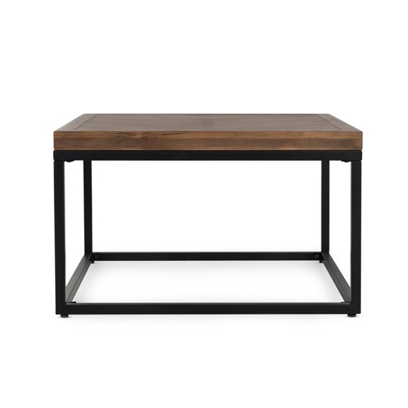 Chantel 30" Square Coffee Table Almond