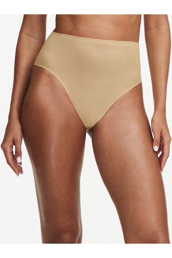 SoftStretch Hi Cut Brief One Size Nude Sand - C106C7