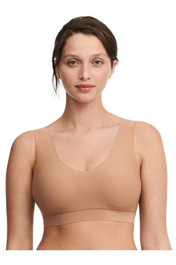 SoftStretch Padded V-Neck Bra - C16A10 (Coffee Latte, XS/S)