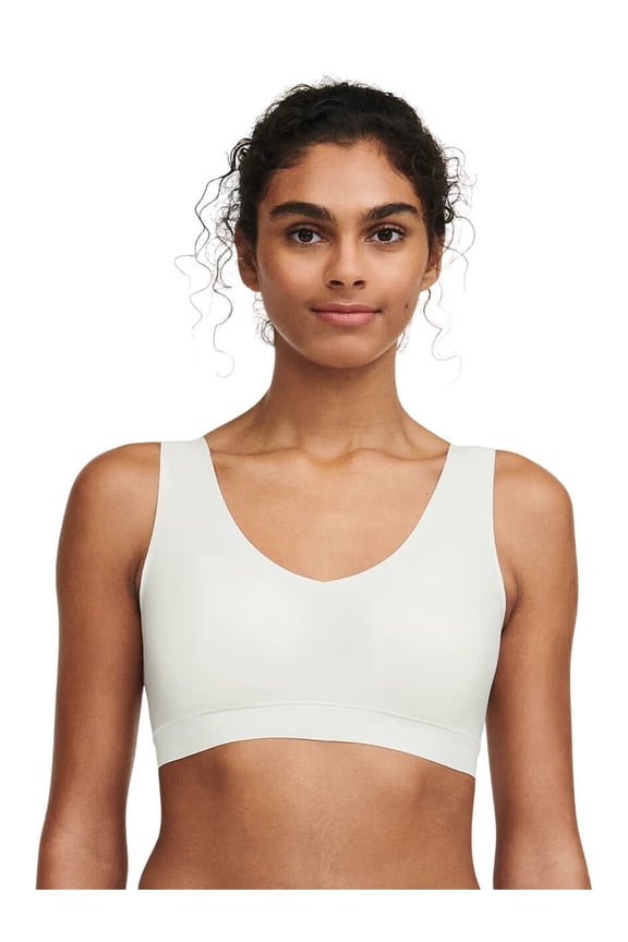 SoftStretch Padded V-Neck Bra - C16A10 (Ivory, XL/XXL)
