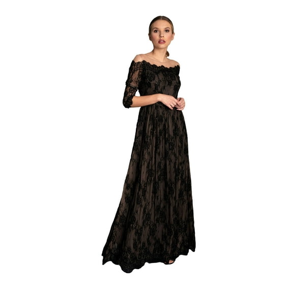 Chantilly Lace Gown For Women