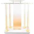 thumbnail image 1 of Chantmo Acrylic Church Pulpit with Wheels 46.6 inch 15 Colors RGB LED Lights Podium Stand Lectern for Church Wedding Concert Classroom Office, 1 of 5