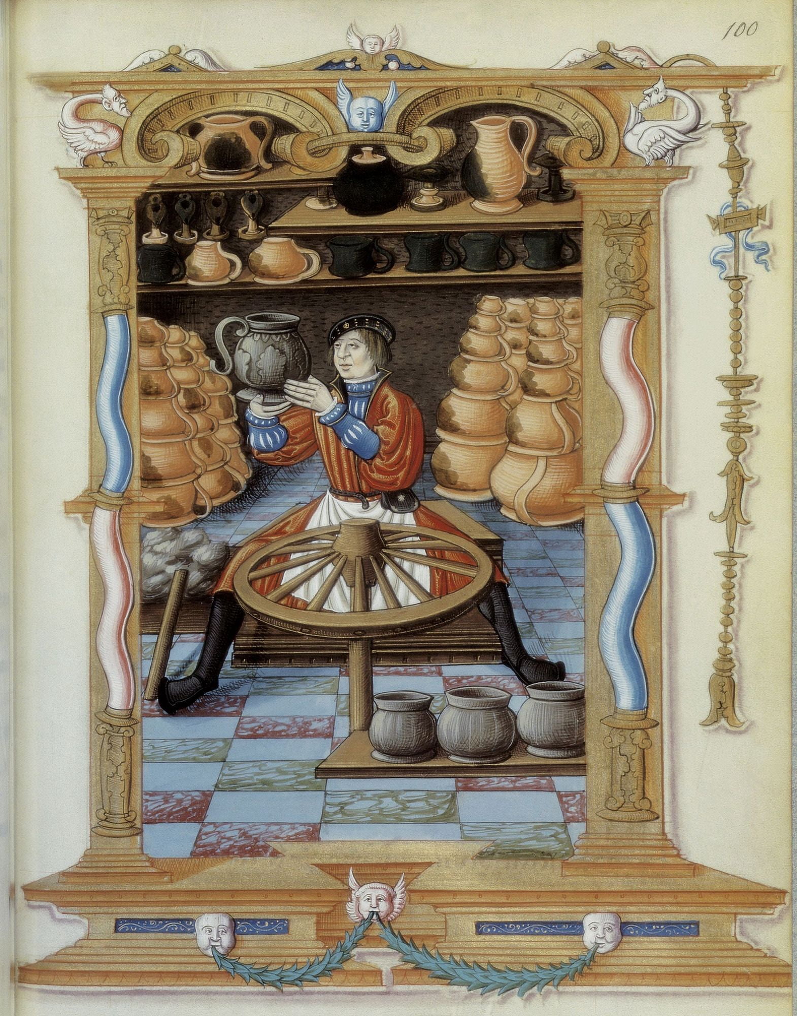 Chants Royaux Sur La Conception (16Th C Canvas Art - (24 x 36)