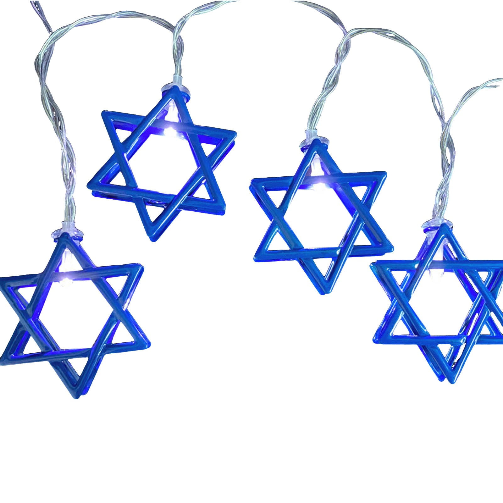 Chanukah Hanukkah String Party Light Decors Candlestick Battery