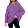 thumbnail image 1 of ChaoHeng Hoodies for Women Plus Size Long Sleeve Plus Size Tops Women Fashion Pocket Long Sleeve Blouse Casual Button Hoodies Tops, 1 of 6