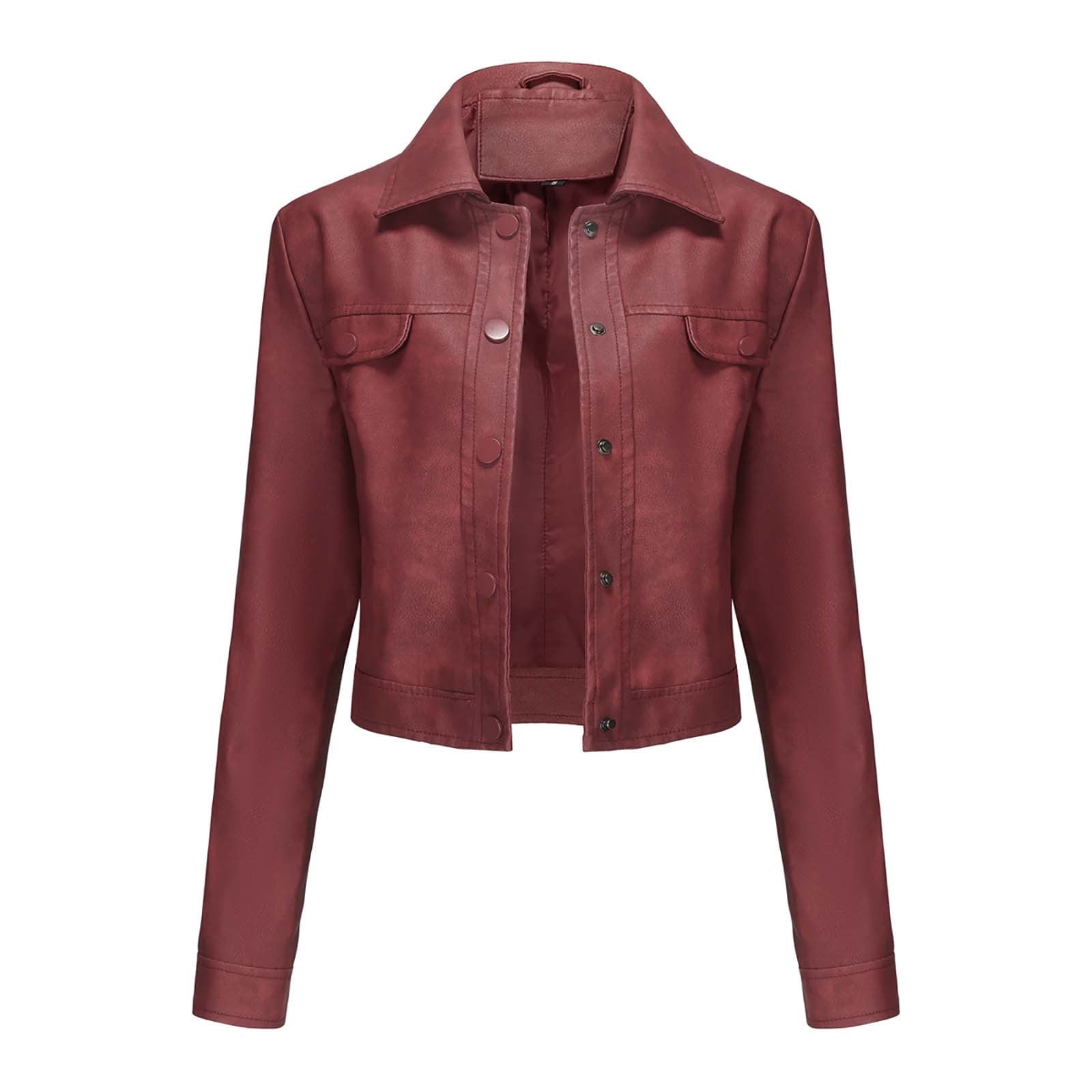 Women's Short Lapel Long Sleeve Slim Fashion Personality Jacket Jacket main image 0