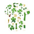 thumbnail image 1 of ChaoHeng Plus Size Women Tops and T-Shirts Womens Summer Crewneck Ladies' St. Patrick's Day Printed T-Shirt Round Neck Short Sleeved Top, 1 of 5