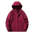 thumbnail image 1 of ChaoHeng Womens Jackets Lightweight Save Up under 50%,Women's Outdoor-Layer Charge Coat And Sports Mountaineering Suit Coat,Red,XXXXXL, 1 of 2