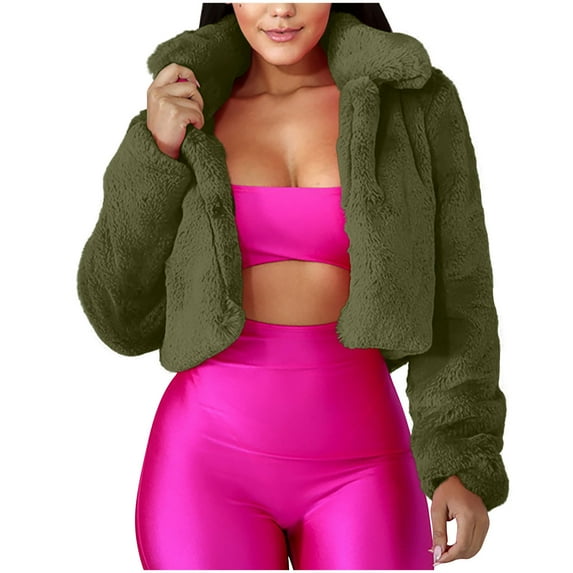 ChaoHeng Womens Jackets Lightweight Solid Zip Pocket Hooded Tops Coat Casual Save Up Under 50%,Women's Casual Solid Color Lapel Long Sleeve Top Jacket(Army Green,XL)